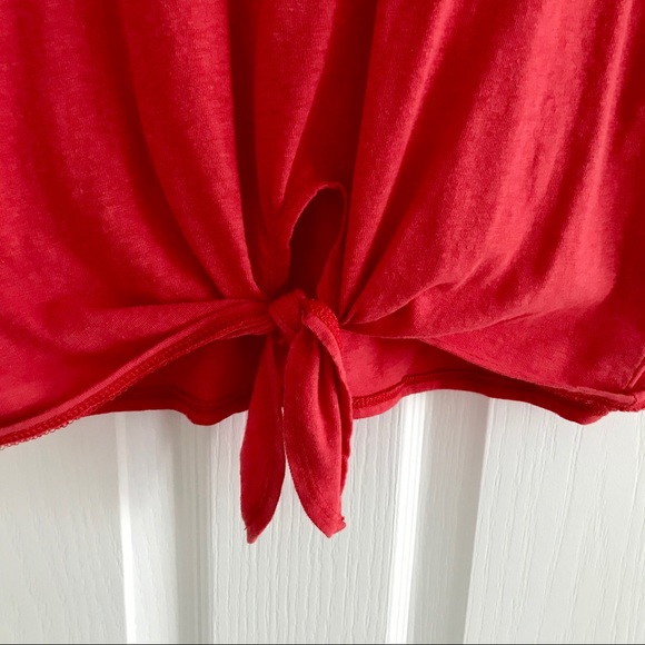 J.Crew Tie-front Tee - Picture 3 of 4